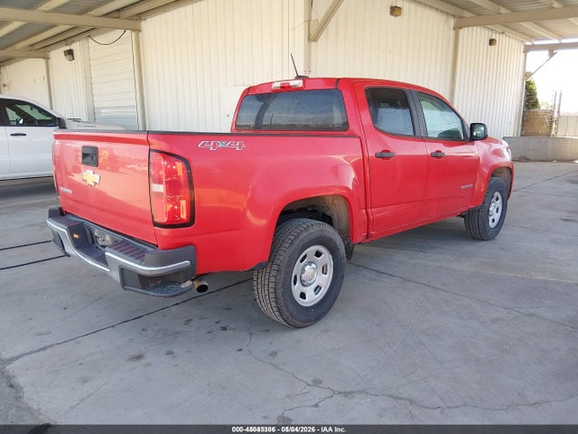 2016 Chevrolet Colorado Wt მანქანა იყიდება აუქციონზე, vin: 1GCGTBE35G1245319, აუქციონის ნომერი: 45043386