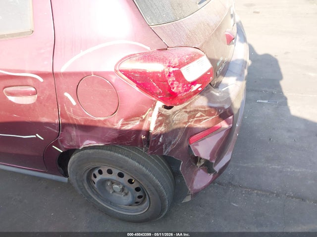 2019 Mitsubishi Mirage Es/rf მანქანა იყიდება აუქციონზე, vin: ML32A3HJ1KH014842, აუქციონის ნომერი: 45043399