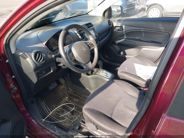 2019 Mitsubishi Mirage Es/rf მანქანა იყიდება აუქციონზე, vin: ML32A3HJ1KH014842, აუქციონის ნომერი: 45043399