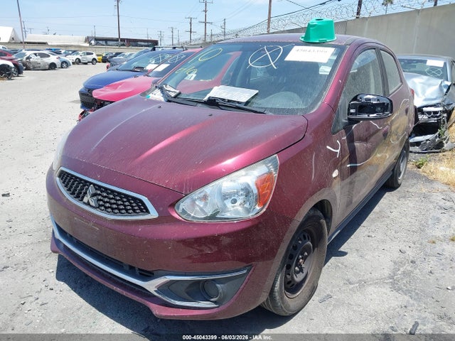 2019 Mitsubishi Mirage Es/rf მანქანა იყიდება აუქციონზე, vin: ML32A3HJ1KH014842, აუქციონის ნომერი: 45043399