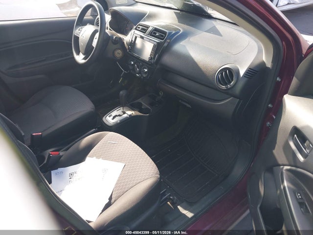 2019 Mitsubishi Mirage Es/rf მანქანა იყიდება აუქციონზე, vin: ML32A3HJ1KH014842, აუქციონის ნომერი: 45043399