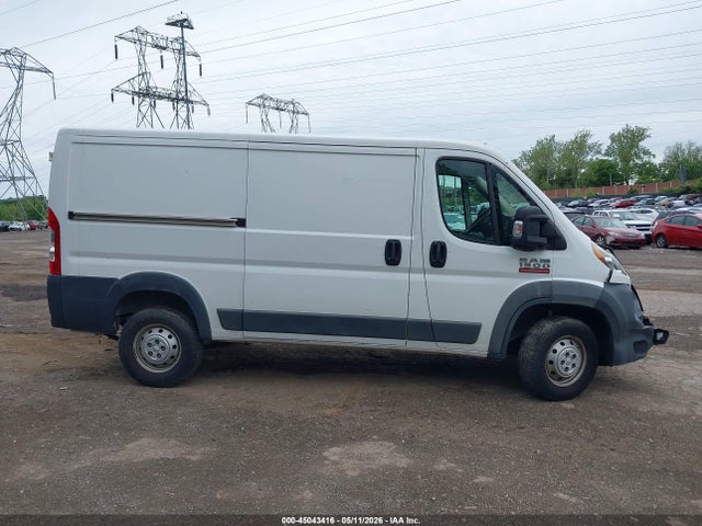 2017 Ram Promaster 1500 Low Roof 136 Wb მანქანა იყიდება აუქციონზე, vin: 3C6TRVAG9HE520512, აუქციონის ნომერი: 45043416