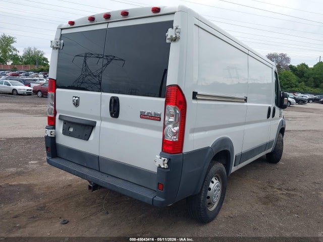 2017 Ram Promaster 1500 Low Roof 136 Wb მანქანა იყიდება აუქციონზე, vin: 3C6TRVAG9HE520512, აუქციონის ნომერი: 45043416