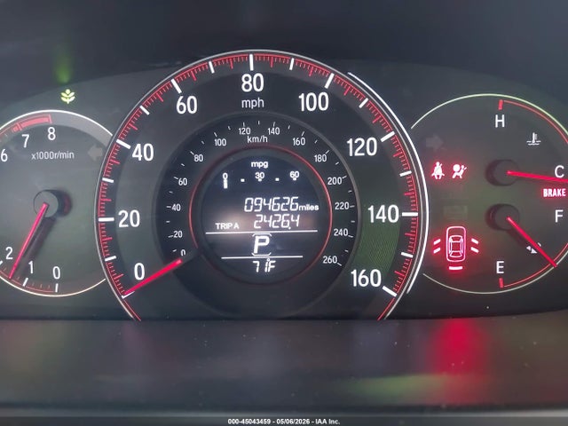 Продаж на аукціоні авто 2016 Honda Accord Sport, vin: 1HGCR2F5XGA055255, номер лоту: 45043459
