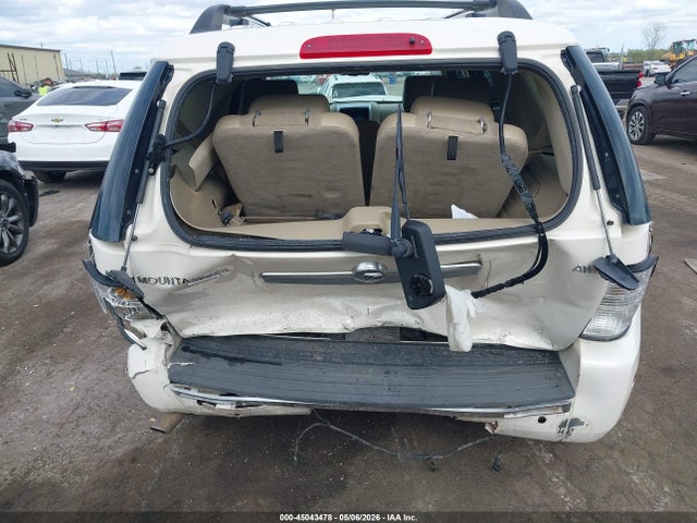 45043478 :رقم المزاد ، 4M2EU48E17UJ19643 vin ، 2007 Mercury Mountaineer Premier مزاد بيع
