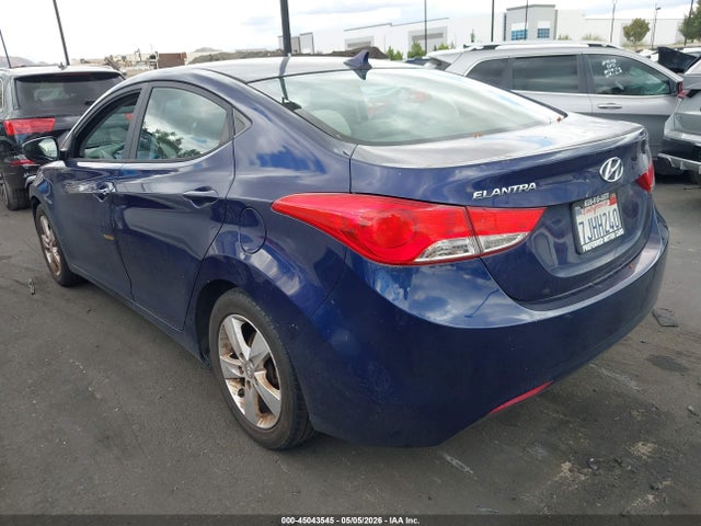 2013 Hyundai Elantra Gls მანქანა იყიდება აუქციონზე, vin: 5NPDH4AE9DH246517, აუქციონის ნომერი: 45043545