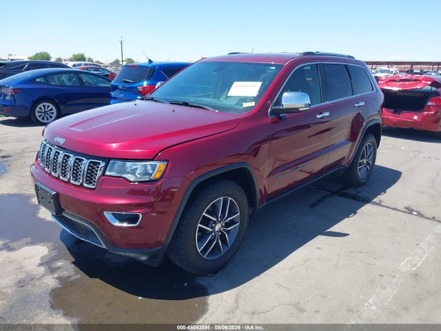 2017 Jeep Grand Cherokee Limited 4x2 მანქანა იყიდება აუქციონზე, vin: 1C4RJEBG4HC828896, აუქციონის ნომერი: 45043595