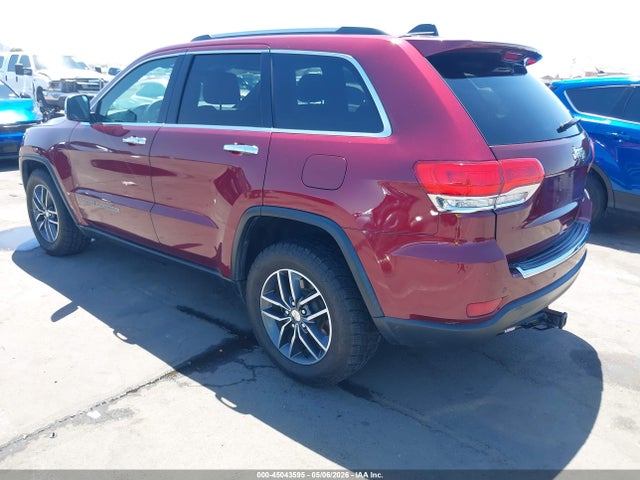 2017 Jeep Grand Cherokee Limited 4x2 მანქანა იყიდება აუქციონზე, vin: 1C4RJEBG4HC828896, აუქციონის ნომერი: 45043595