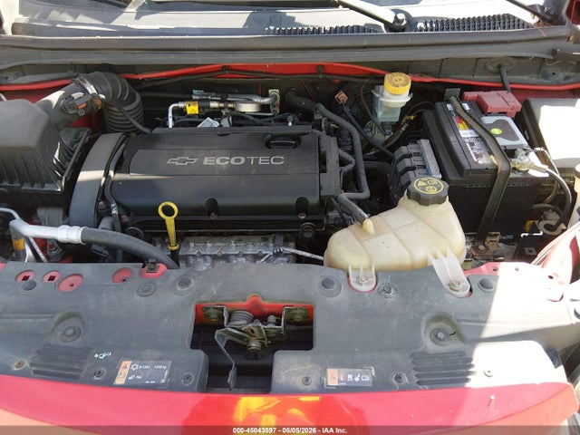 45043597 :رقم المزاد ، 1G1JC5SH5E4213515 vin ، 2014 Chevrolet Sonic Lt Auto مزاد بيع