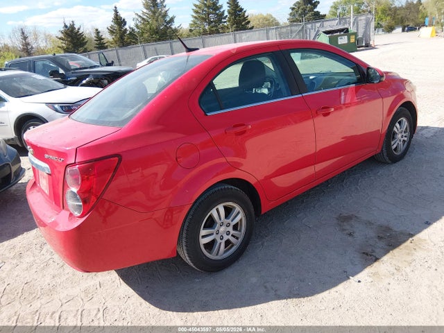 45043597 :رقم المزاد ، 1G1JC5SH5E4213515 vin ، 2014 Chevrolet Sonic Lt Auto مزاد بيع