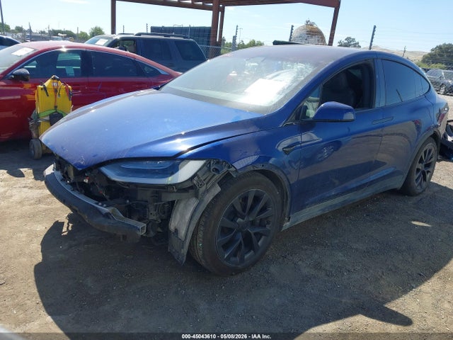 45043610 :رقم المزاد ، 7SAXCBE54NF349566 vin ، 2022 Tesla Model X Dual Motor All-wheel Drive مزاد بيع
