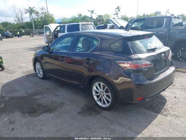45043613 :رقم المزاد ، JTHKD5BH3D2160153 vin ، 2013 Lexus Ct 200h مزاد بيع