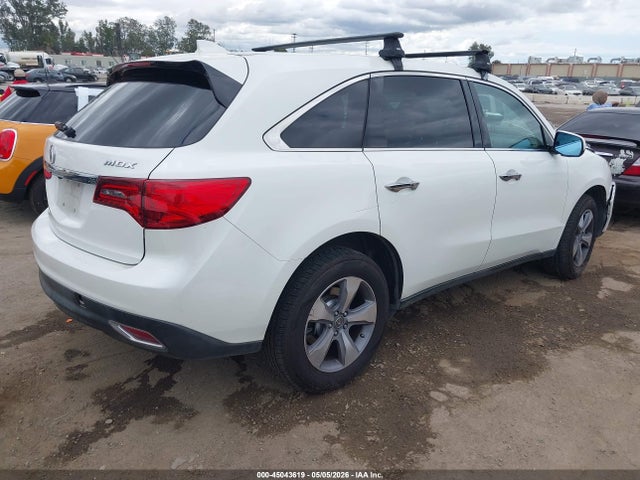 Продаж на аукціоні авто 2016 Acura Mdx Acurawatch Plus Package, vin: 5FRYD3H23GB022003, номер лоту: 45043619