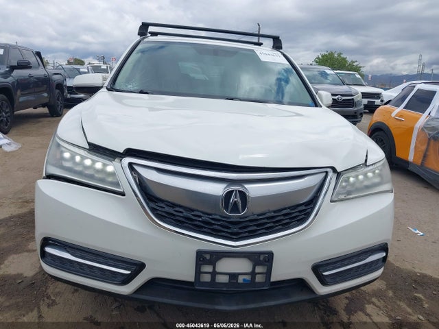 Продаж на аукціоні авто 2016 Acura Mdx Acurawatch Plus Package, vin: 5FRYD3H23GB022003, номер лоту: 45043619