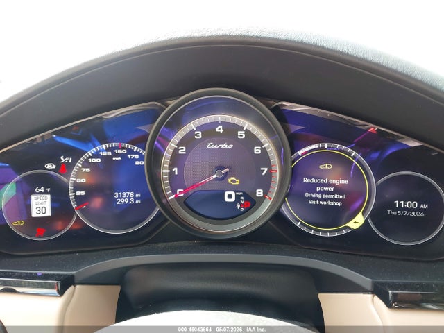 45043664 :رقم المزاد ، WP1AF2AY1PDA20309 vin ، 2023 Porsche Cayenne Turbo مزاد بيع