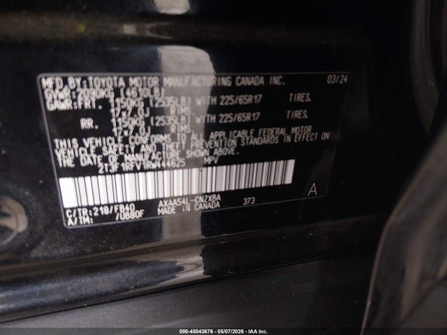 2T3F1RFV1RW444625 Toyota RAV4 LE