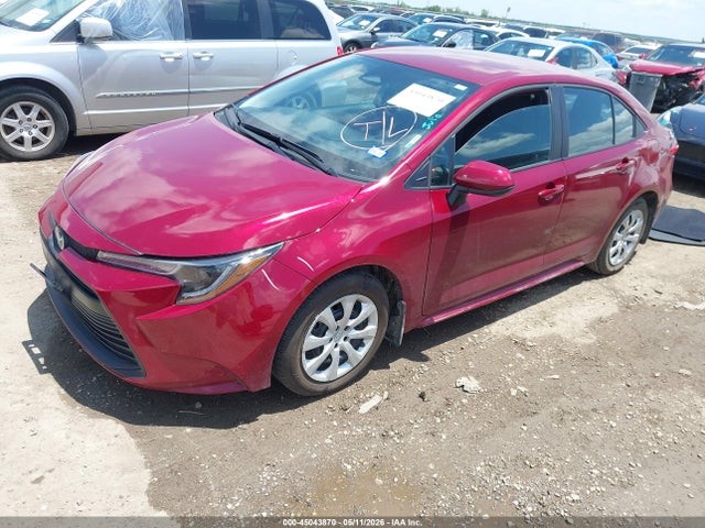 2025 Toyota Corolla Le მანქანა იყიდება აუქციონზე, vin: 5YFB4MDE2SP301291, აუქციონის ნომერი: 45043870