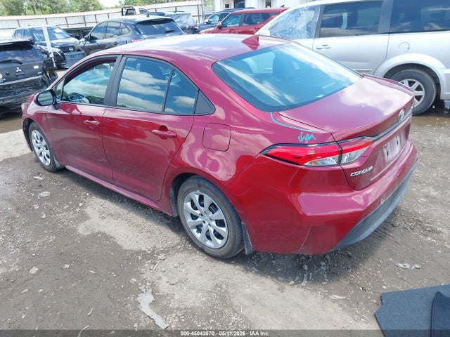 2025 Toyota Corolla Le მანქანა იყიდება აუქციონზე, vin: 5YFB4MDE2SP301291, აუქციონის ნომერი: 45043870