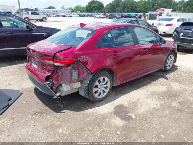 2025 Toyota Corolla Le მანქანა იყიდება აუქციონზე, vin: 5YFB4MDE2SP301291, აუქციონის ნომერი: 45043870