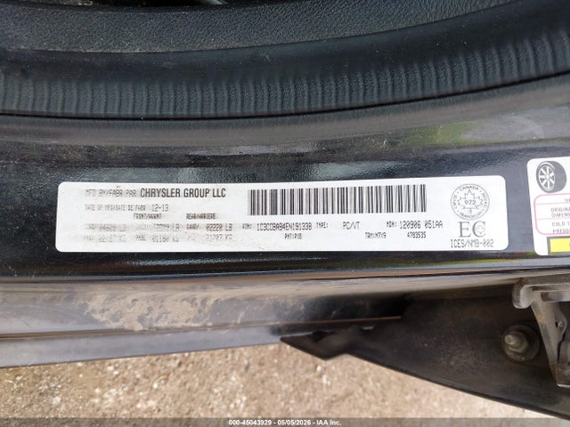 Aukcja sprzedaży 2014 Chrysler 200 Lx, vin: 1C3CCBAB4EN191338, numer aukcji: 45043929