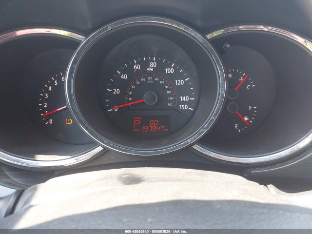 2011 Kia Sorento Lx მანქანა იყიდება აუქციონზე, vin: 5XYKTCA1XBG010489, აუქციონის ნომერი: 45043940