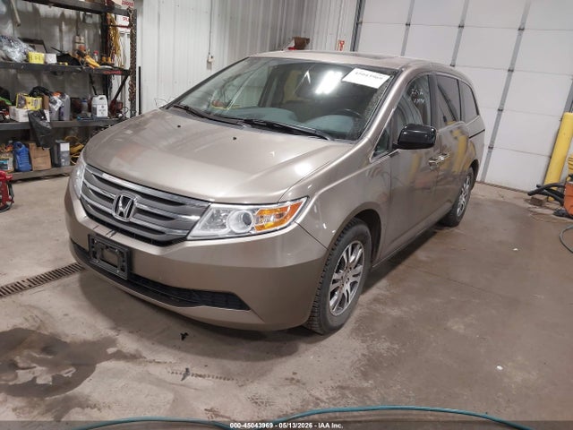 45043969 :رقم المزاد ، 5FNRL5H60BB087522 vin ، 2011 Honda Odyssey Ex-l مزاد بيع