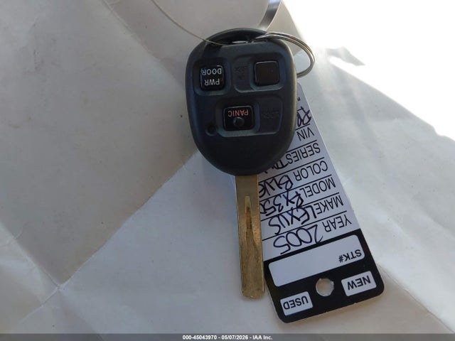 45043970 :رقم المزاد ، 2T2HA31U65C072333 vin ، 2005 Lexus Rx 330 مزاد بيع