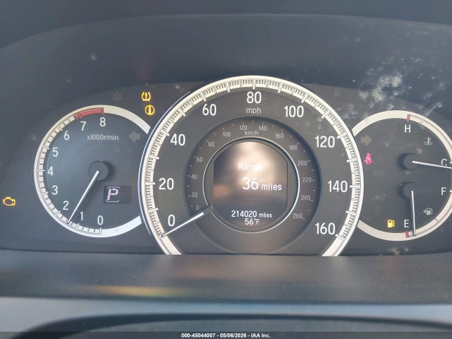 2016 Honda Accord Ex-l მანქანა იყიდება აუქციონზე, vin: 1HGCR2F99GA160176, აუქციონის ნომერი: 45044007