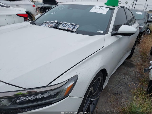 45044040 :رقم المزاد ، 1HGCV1F37JA139271 vin ، 2018 Honda Accord Sport مزاد بيع