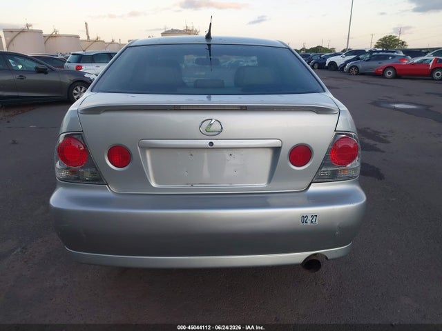 Aukcja sprzedaży 2002 Lexus Is 300 Base W/5-speed Manual, vin: JTHBD192820038066, numer aukcji: 45044112