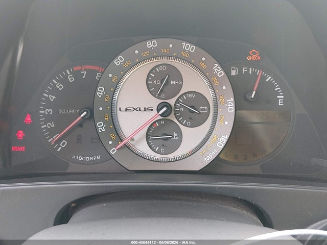 Aukcja sprzedaży 2002 Lexus Is 300 Base W/5-speed Manual, vin: JTHBD192820038066, numer aukcji: 45044112