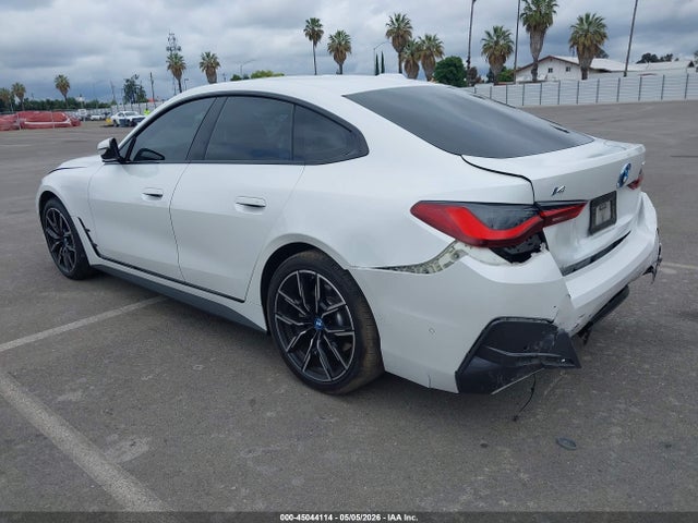 Aukcja sprzedaży 2022 Bmw I4 Edrive40, vin: WBY73AW07NFM93665, numer aukcji: 45044114