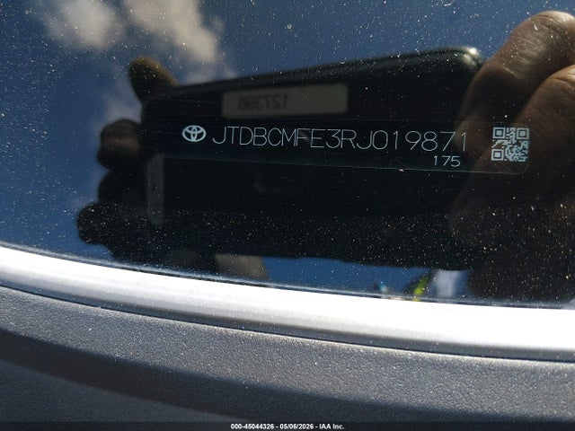 Продажа на аукционе авто 2024 Toyota Corolla Hybrid Se, vin: JTDBCMFE3RJ019871, номер лота: 45044326