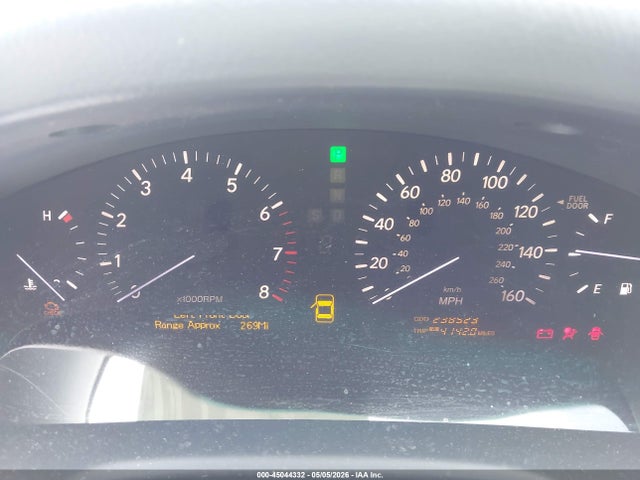 45044332 :رقم المزاد ، JTHBN36F355015107 vin ، 2005 Lexus Ls 430 مزاد بيع