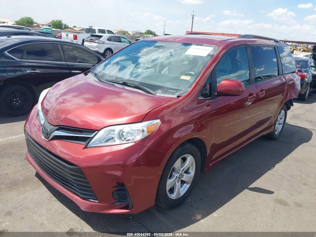 Продаж на аукціоні авто 2019 Toyota Sienna Le 8 Passenger, vin: 5TDKZ3DC4KS009918, номер лоту: 45044392