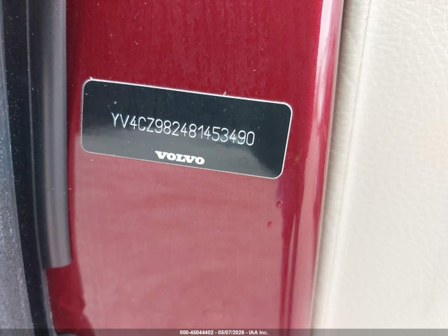 45044402 :رقم المزاد ، YV4CZ982481453490 vin ، 2008 Volvo Xc90 3.2 مزاد بيع