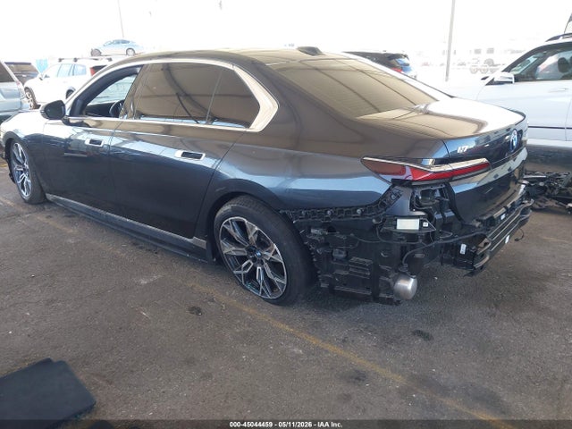 2025 Bmw I7 Edrive50 მანქანა იყიდება აუქციონზე, vin: WBY43EJ04SCU39688, აუქციონის ნომერი: 45044459