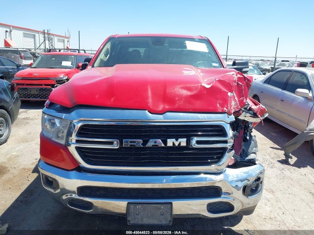 2019 Ram 1500 მანქანა იყიდება აუქციონზე, vin: 1C6RREFT4KN547989, აუქციონის ნომერი: 45044523