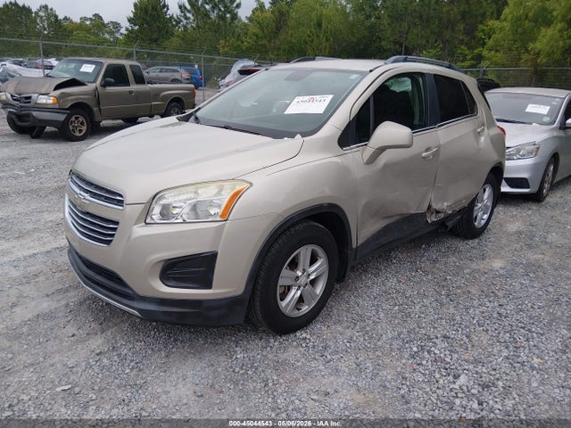 Продаж на аукціоні авто 2016 Chevrolet Trax Lt, vin: 3GNCJLSB5GL255094, номер лоту: 45044543