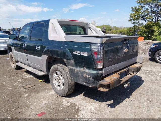 Продаж на аукціоні авто 2002 Chevrolet Avalanche 1500, vin: 3GNEK13T42G310072, номер лоту: 45044544