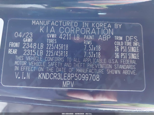KIA Niro Ex Touring 2023 KNDCR3LE8P5099708 Image 9