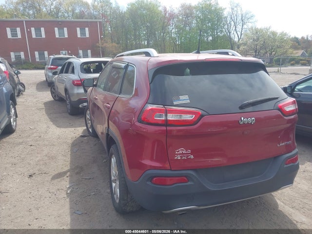 Aukcja sprzedaży 2016 Jeep Cherokee Limited, vin: 1C4PJMDB4GW181500, numer aukcji: 45044601