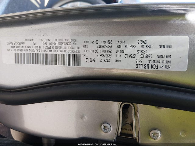 45044697 :رقم المزاد ، 3C4PDCBG1GT214670 vin ، 2016 Dodge Journey Sxt مزاد بيع