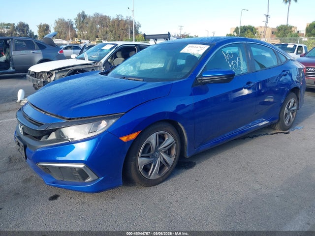 2019 Honda Civic Lx მანქანა იყიდება აუქციონზე, vin: 2HGFC2F66KH549355, აუქციონის ნომერი: 45044707
