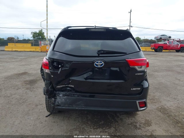 5TDDGRFH9JS043054 Toyota Highlander Hybrid Limited Platinum