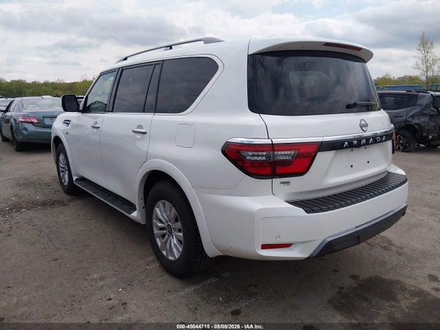 2022 Nissan Armada Sv 4wd მანქანა იყიდება აუქციონზე, vin: JN8AY2AD5N9678230, აუქციონის ნომერი: 45044715
