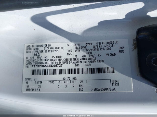 1FT7X2B65LED95727 Ford F-250 Xlt