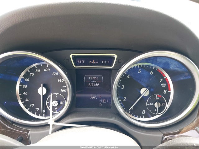 Продаж на аукціоні авто 2013 Mercedes-benz Ml 350, vin: 4JGDA5JB7DA166619, номер лоту: 45044779