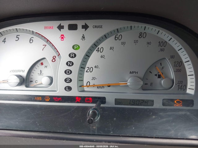 2003 Toyota Camry Xle V6 მანქანა იყიდება აუქციონზე, vin: 4T1BF30K93U039043, აუქციონის ნომერი: 45044849