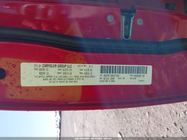 Aukcja sprzedaży 2011 Dodge Charger R/t, vin: 2B3CM5CT0BH517626, numer aukcji: 45044896
